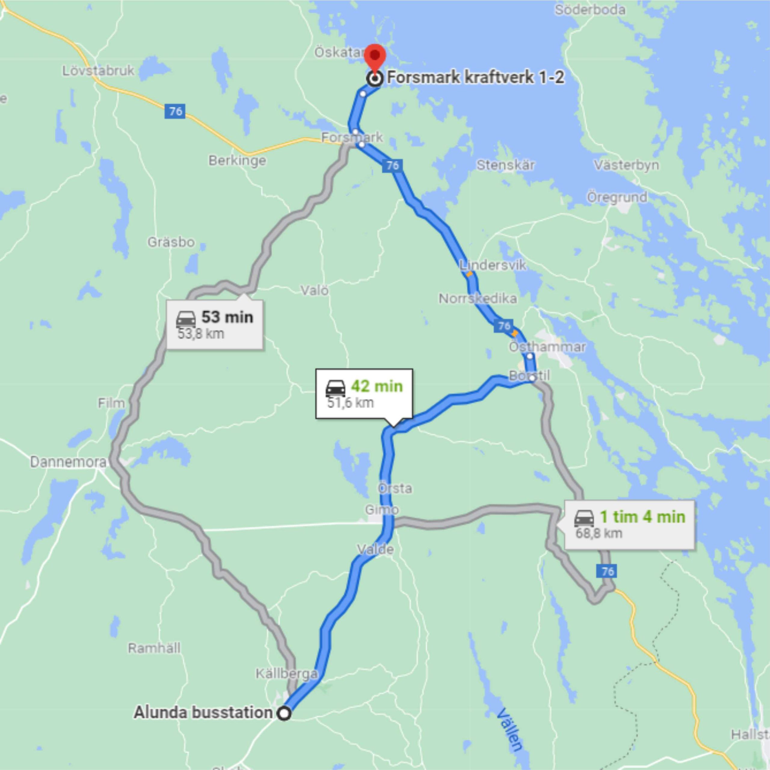 karta forsmark